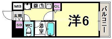 元町駅 徒歩12分 5階の物件間取画像