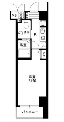 アロハ三宮の物件間取画像