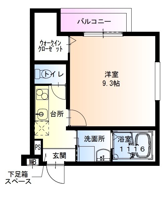 甲陽園駅 徒歩14分 2階の物件間取画像