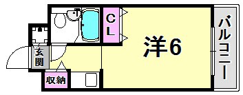 瑠璃甲東園の物件間取画像