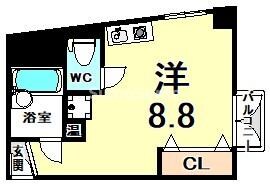 グランディア北野異人館通の物件間取画像