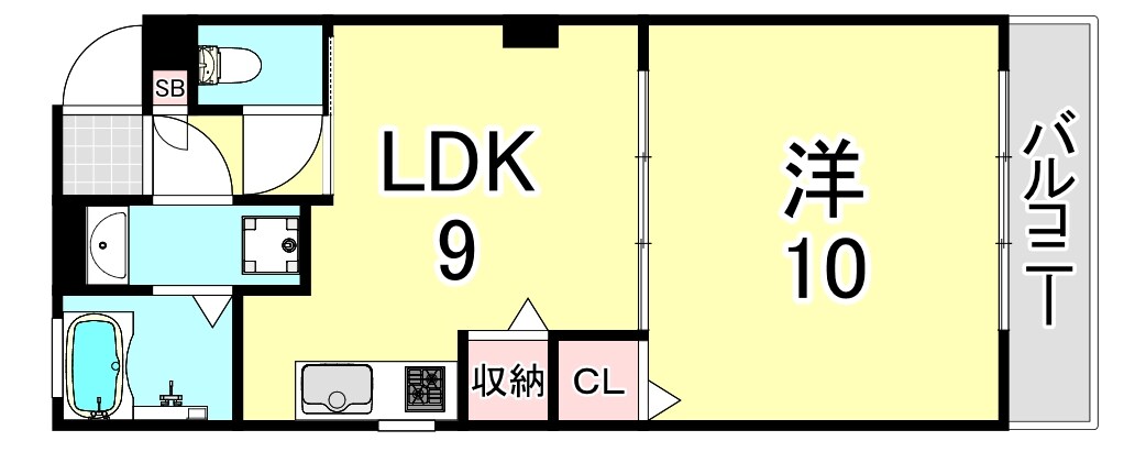 メープル甲子園の物件間取画像