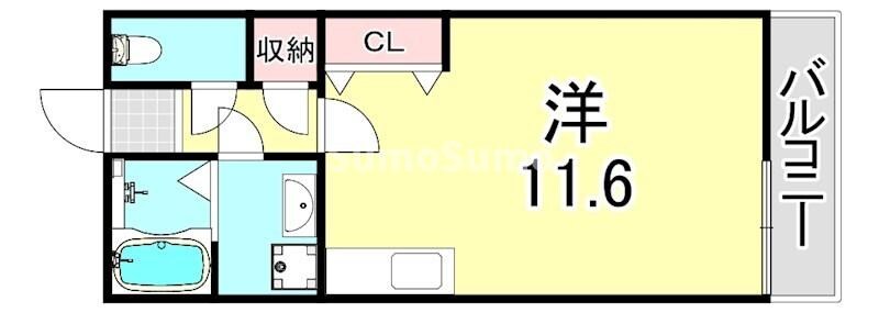 レバンス高取の物件間取画像