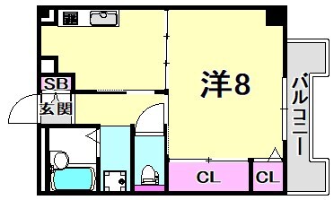 ロイヤルハイツタツミの物件間取画像