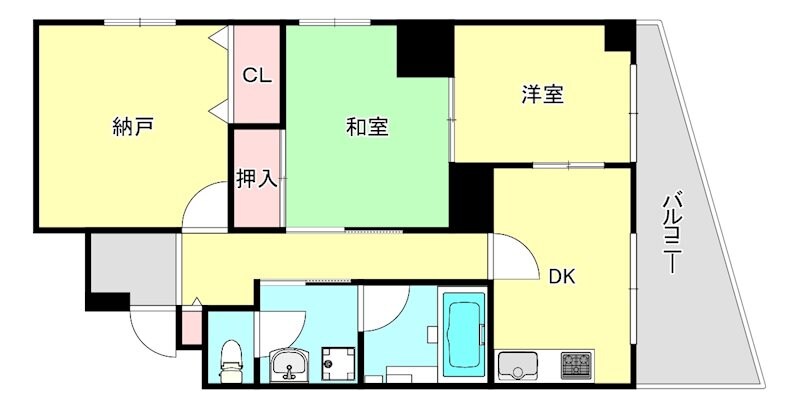 ハイマート王子公園の物件間取画像