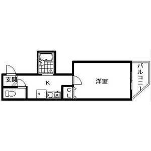 プラシード六甲の物件間取画像