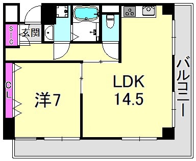 甲東園駅 徒歩5分 1階の物件間取画像