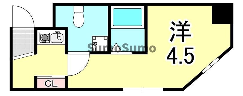 青木駅 徒歩4分 2階の物件間取画像