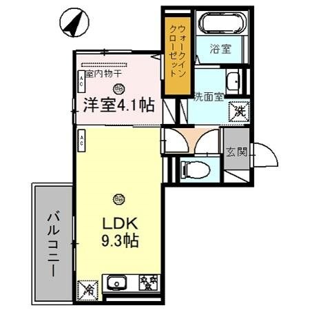 アンベリールの物件間取画像