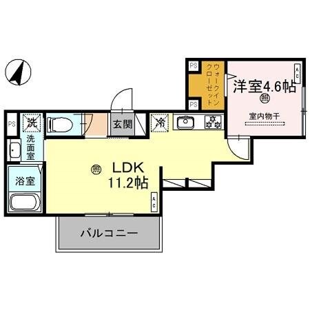 アンベリールの物件間取画像