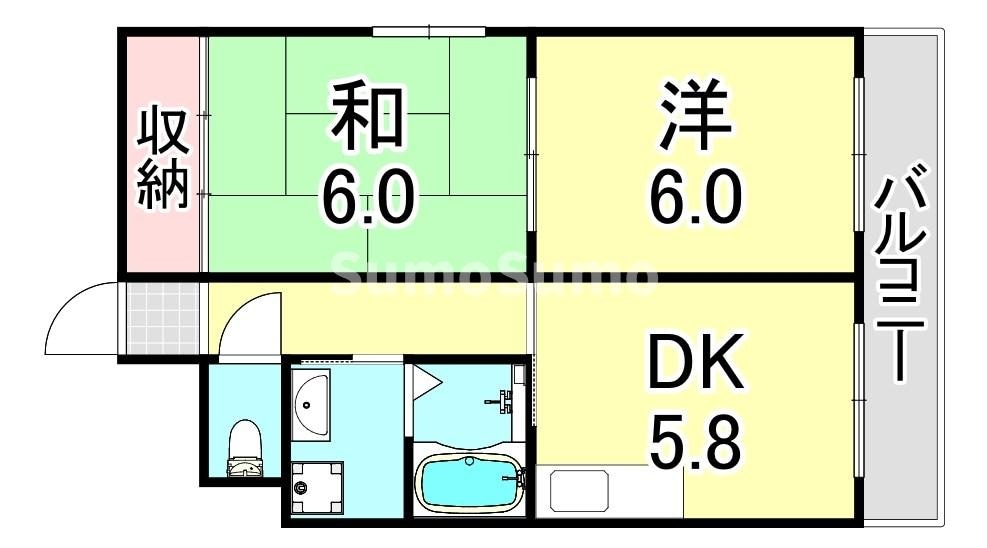 マーレの物件間取画像