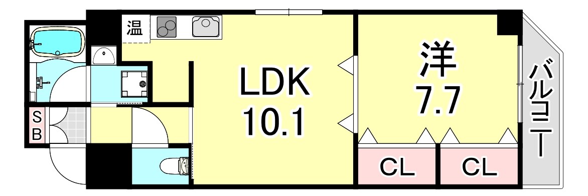 ロアール神戸住吉の物件間取画像