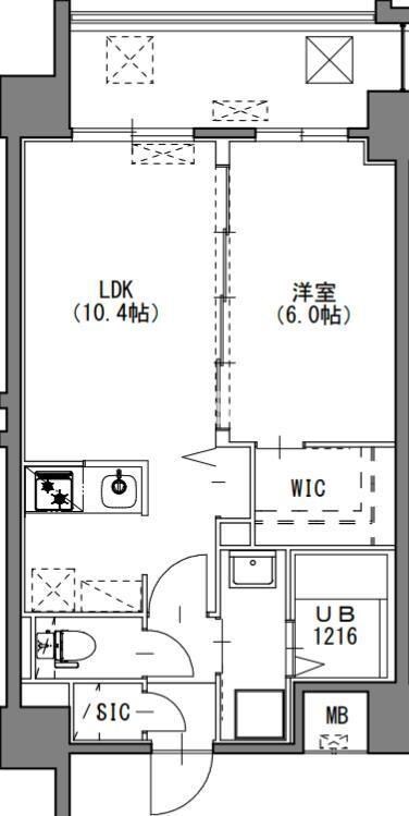 S-RESIDENCE中呉服の物件間取画像