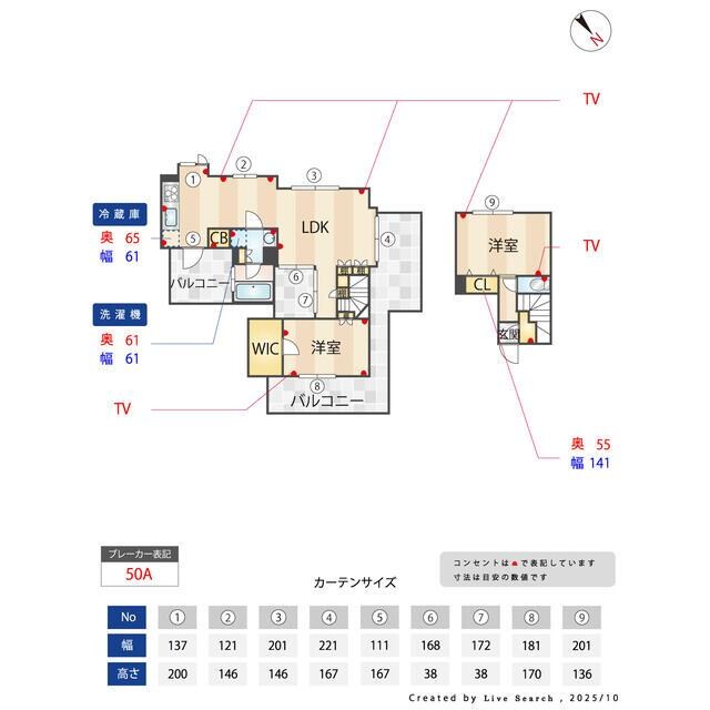 ASTILE用賀Ⅱの物件間取画像