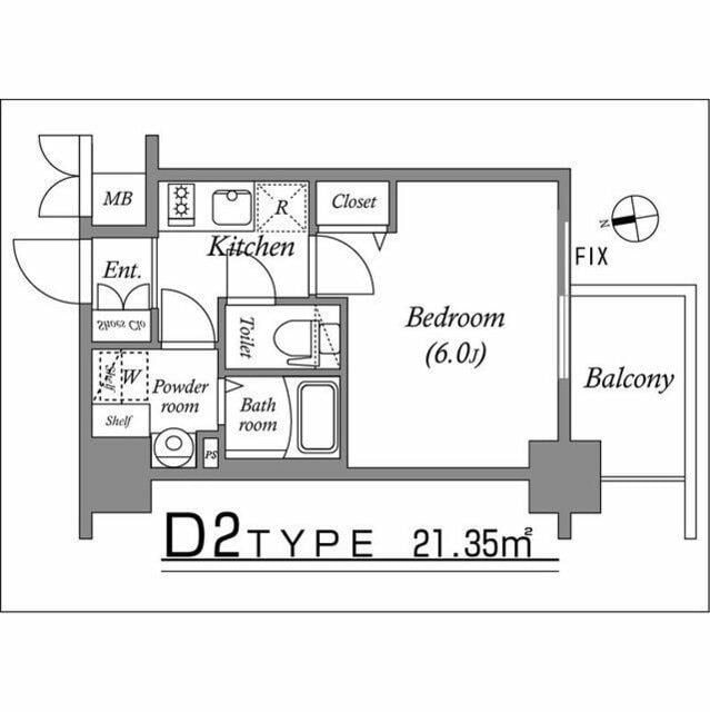 エスリード新大阪グランファーストの物件間取画像