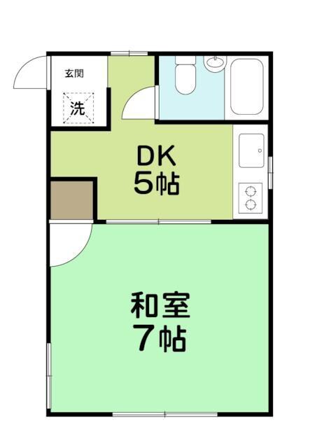 望月荘の物件間取画像