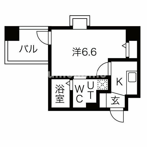 LIVIAZ NAMBA SOLの物件間取画像