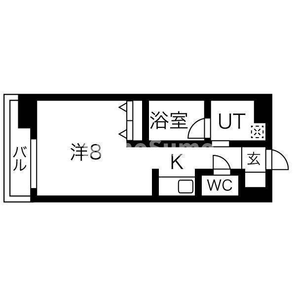 吉塚駅 徒歩4分 2階の物件間取画像