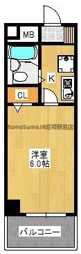 塚口駅 徒歩7分 2階の物件間取画像