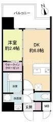 芦原橋駅 徒歩5分 10階の物件間取画像