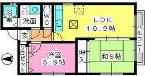 メイプルガーデン紀文の物件間取画像