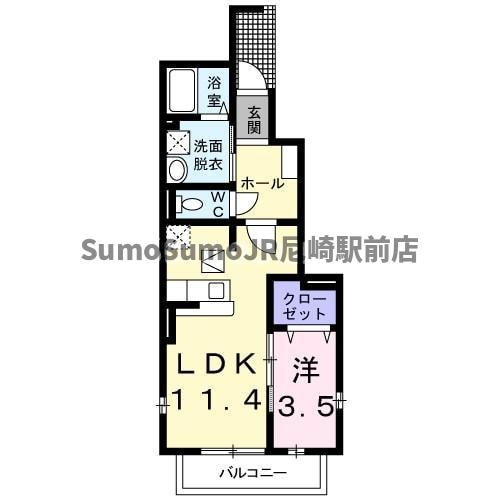 プチ・オーブの物件間取画像