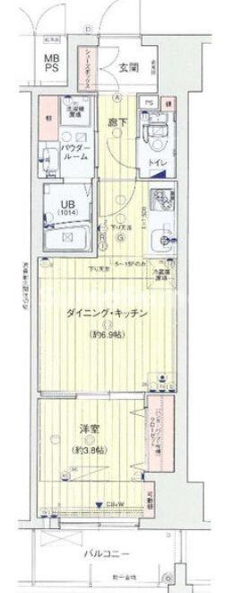 レオンコンフォート本町東Ⅱの物件間取画像