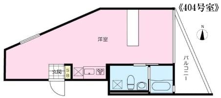 モンクレ桜新町の物件間取画像