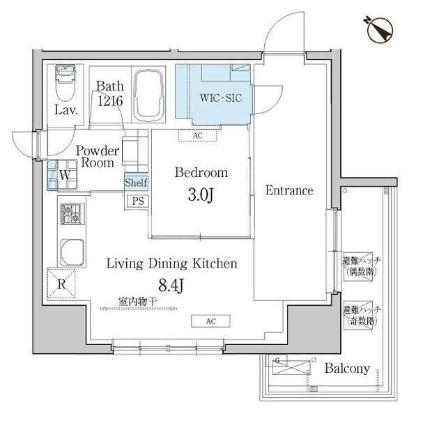 デュオフラッツ池尻大橋の物件内観写真