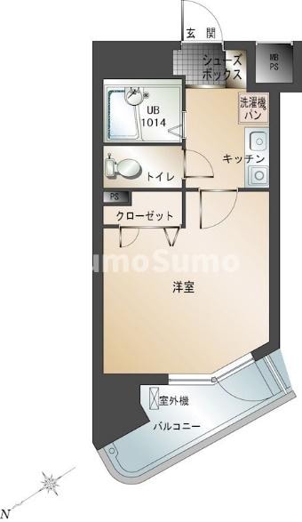 エンクレスト平尾の物件間取画像