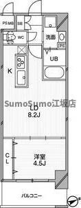 グランルクレ新大阪の物件間取画像