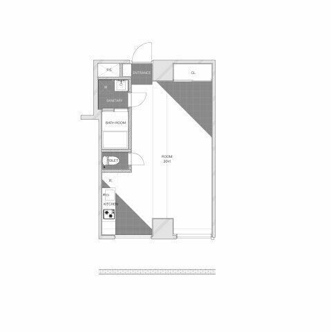 ライオンズマンション花壇代官山の物件間取画像