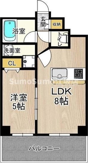 CITY　SPIRE十三東の物件間取画像