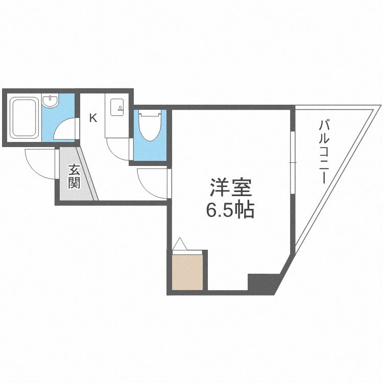 ドーム前駅 徒歩5分 3階の物件間取画像