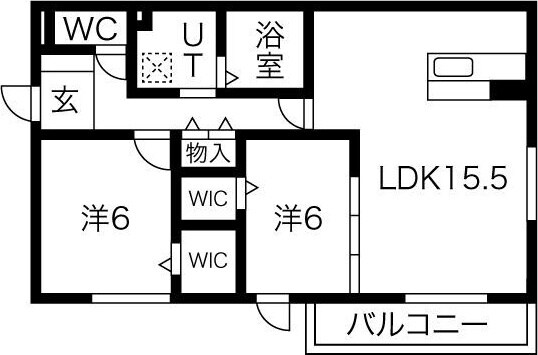 カーサピエトラリザイアの物件間取画像