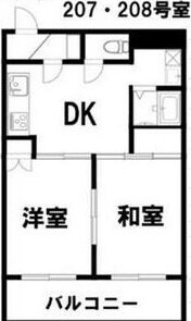 西中島南方駅 徒歩13分 2階の物件間取画像