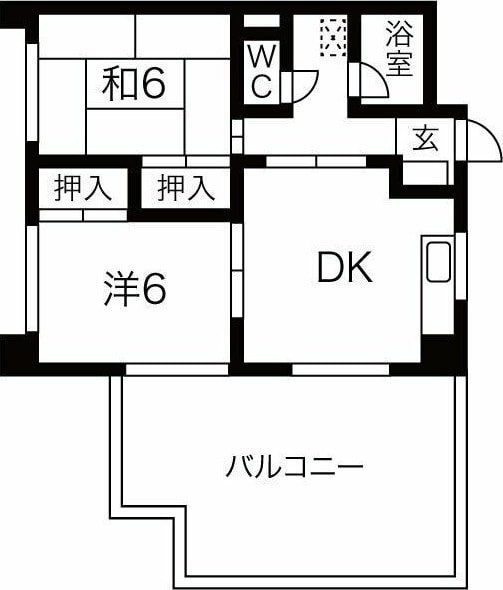 十三駅 徒歩7分 4階の物件間取画像