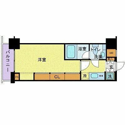 ミディアス渋谷WESTの物件間取画像