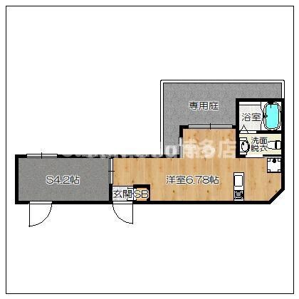 ガレット南福岡の物件間取画像
