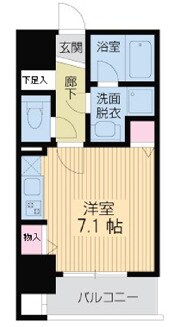 レジデンス本町の物件間取画像