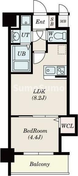 天神橋筋六丁目駅 徒歩8分 7階の物件間取画像