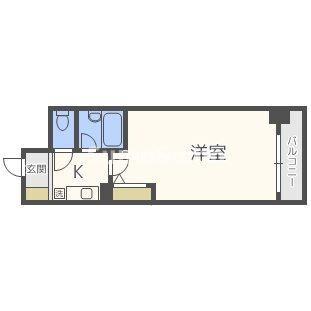 本町駅 徒歩1分 4階の物件間取画像