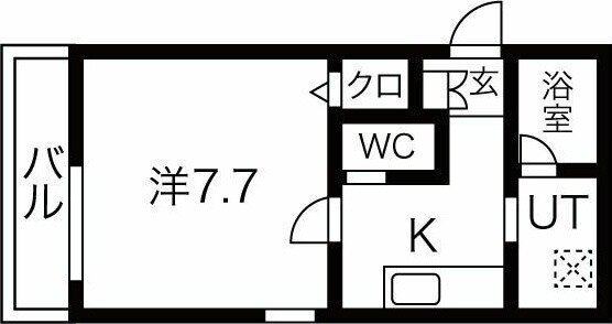 KTIレジデンス杭瀬の物件間取画像