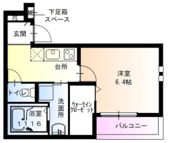 フジパレス立花町二丁目Ⅲ番館の物件間取画像