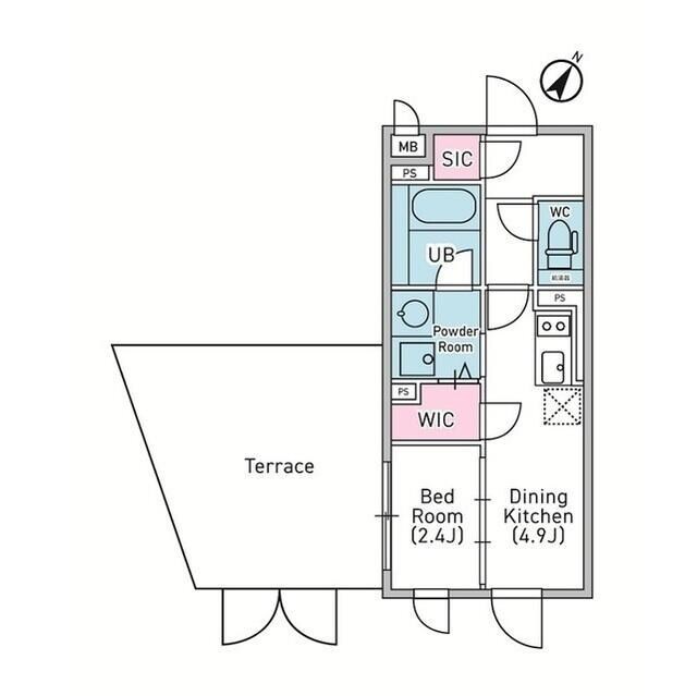 デュオメゾン渋谷松濤の物件間取画像