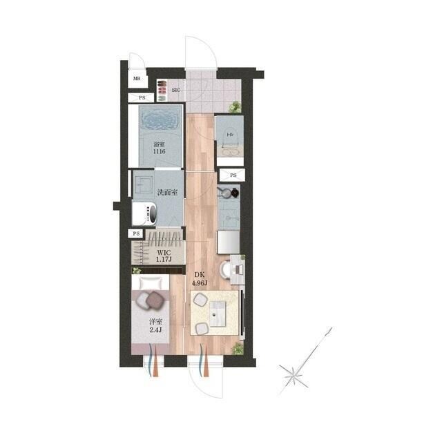 デュオメゾン渋谷松濤の物件内観写真