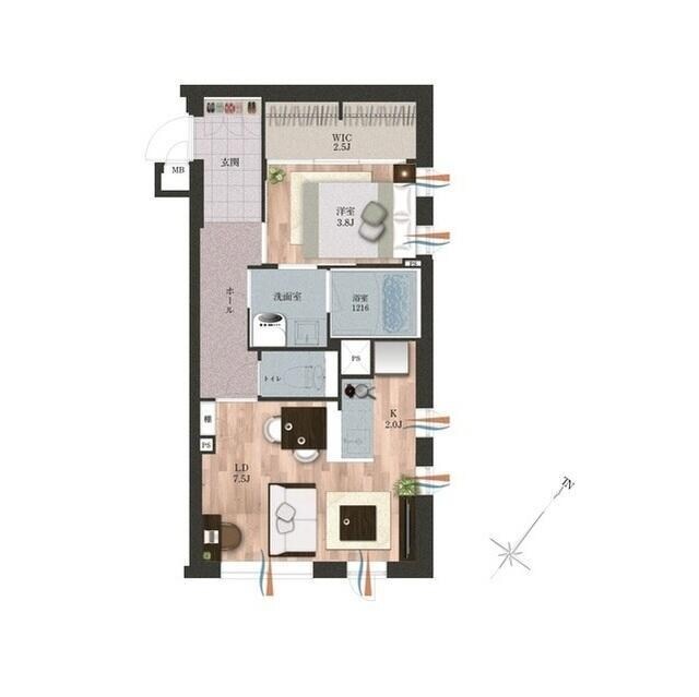 デュオメゾン渋谷松濤の物件内観写真