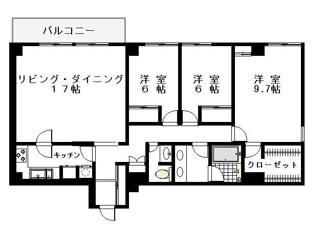 アーケディアヒルズの物件間取画像