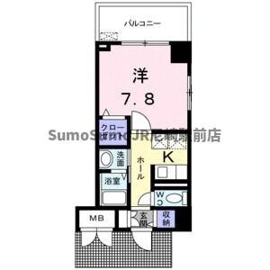 フューチャー野里の物件間取画像