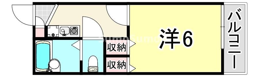 尼崎駅 徒歩11分 1階の物件間取画像